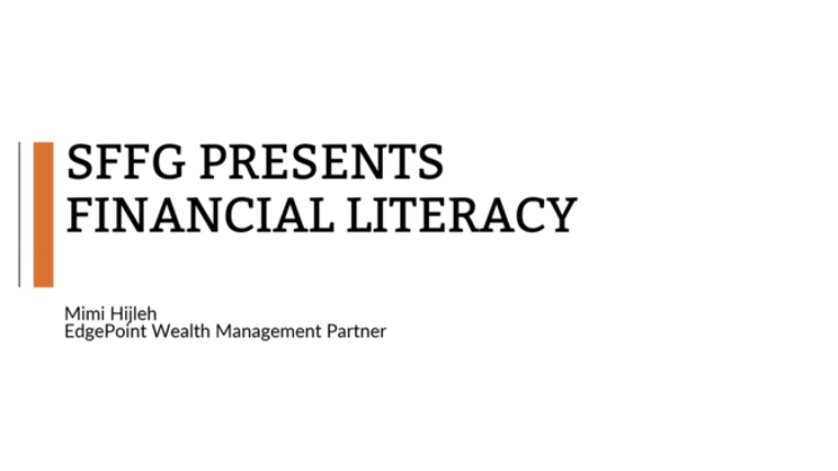 SFFG Presents Financial Literacy Cover Photo
